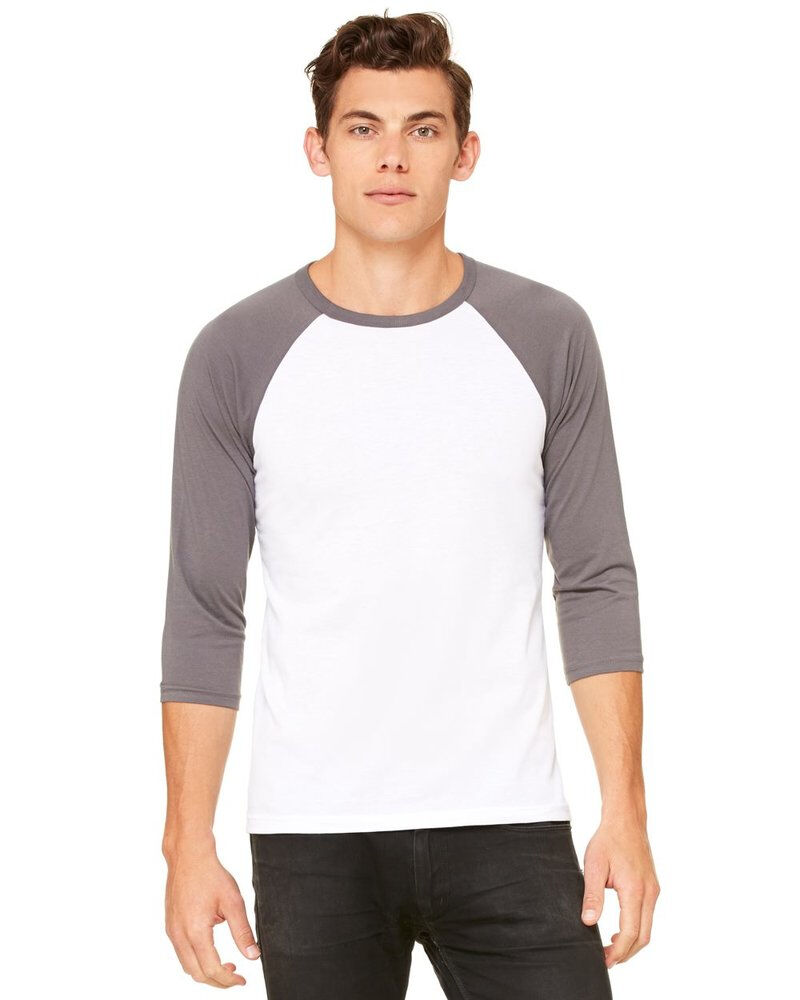 Unisex Three-Quarter Sleeve Baseball Tee Thumbnail
