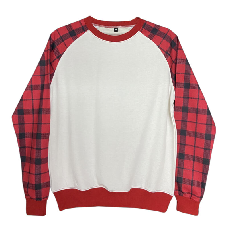 Plaid Sublimation Sweatshirt Thumbnail