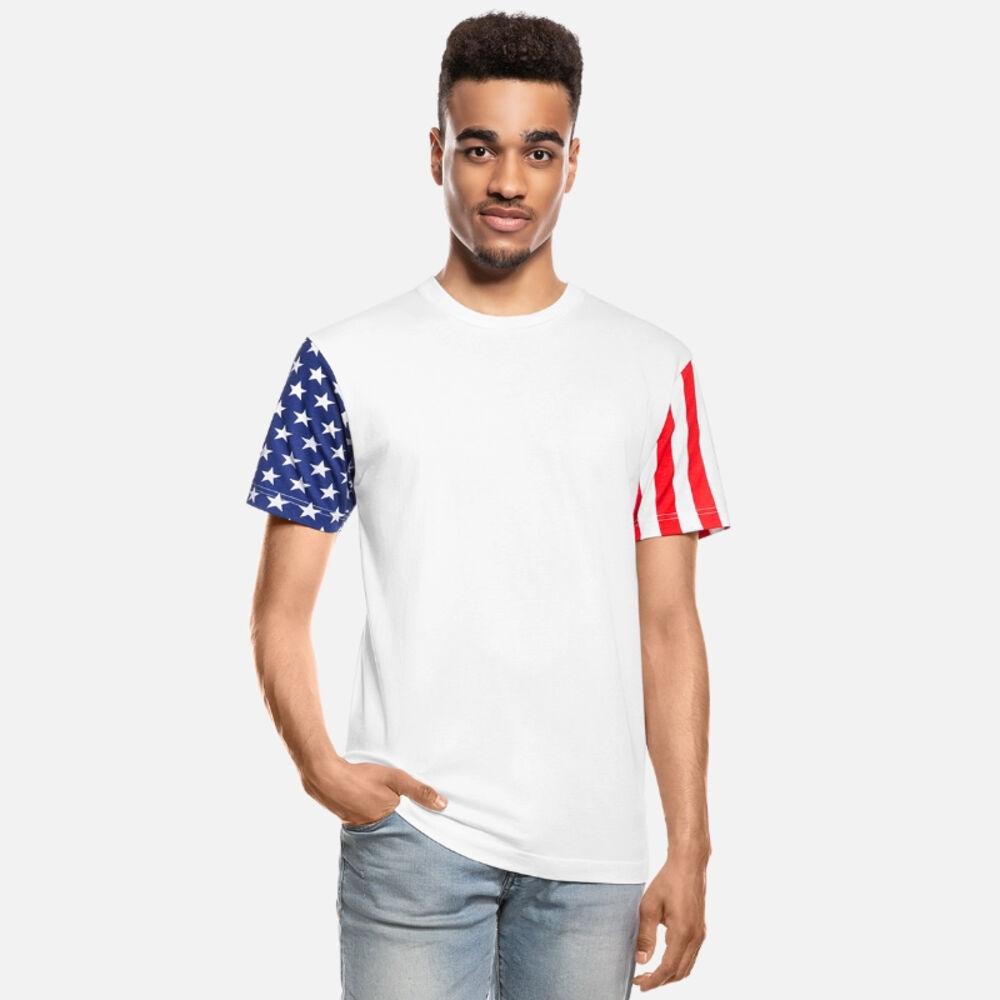 Unisex Stars & Stripes Sublimation 100% Polyester Crewneck  Thumbnail