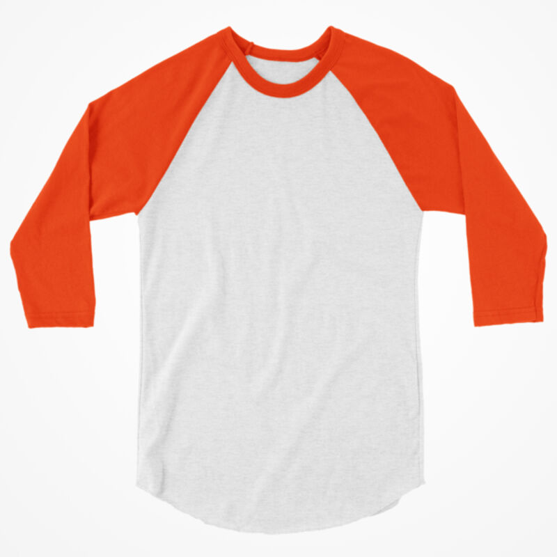  3/4 SLEEVE CONTRAST RAGLAN TEE Thumbnail