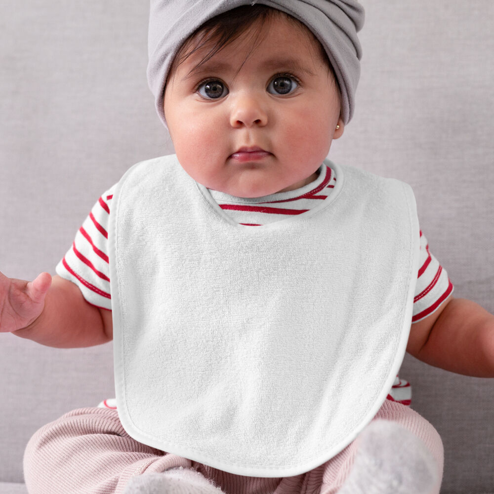 All Over Premium Double Layer Sublimation Baby Bib Thumbnail