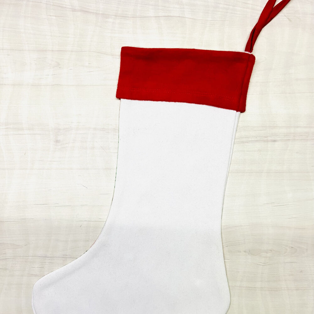 Sublimation Blank Stocking 14 Inches Thumbnail
